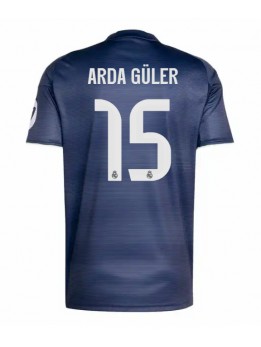 Real Madrid Arda Guler #15 Replika Borta Kläder 2025-26 Kortärmad